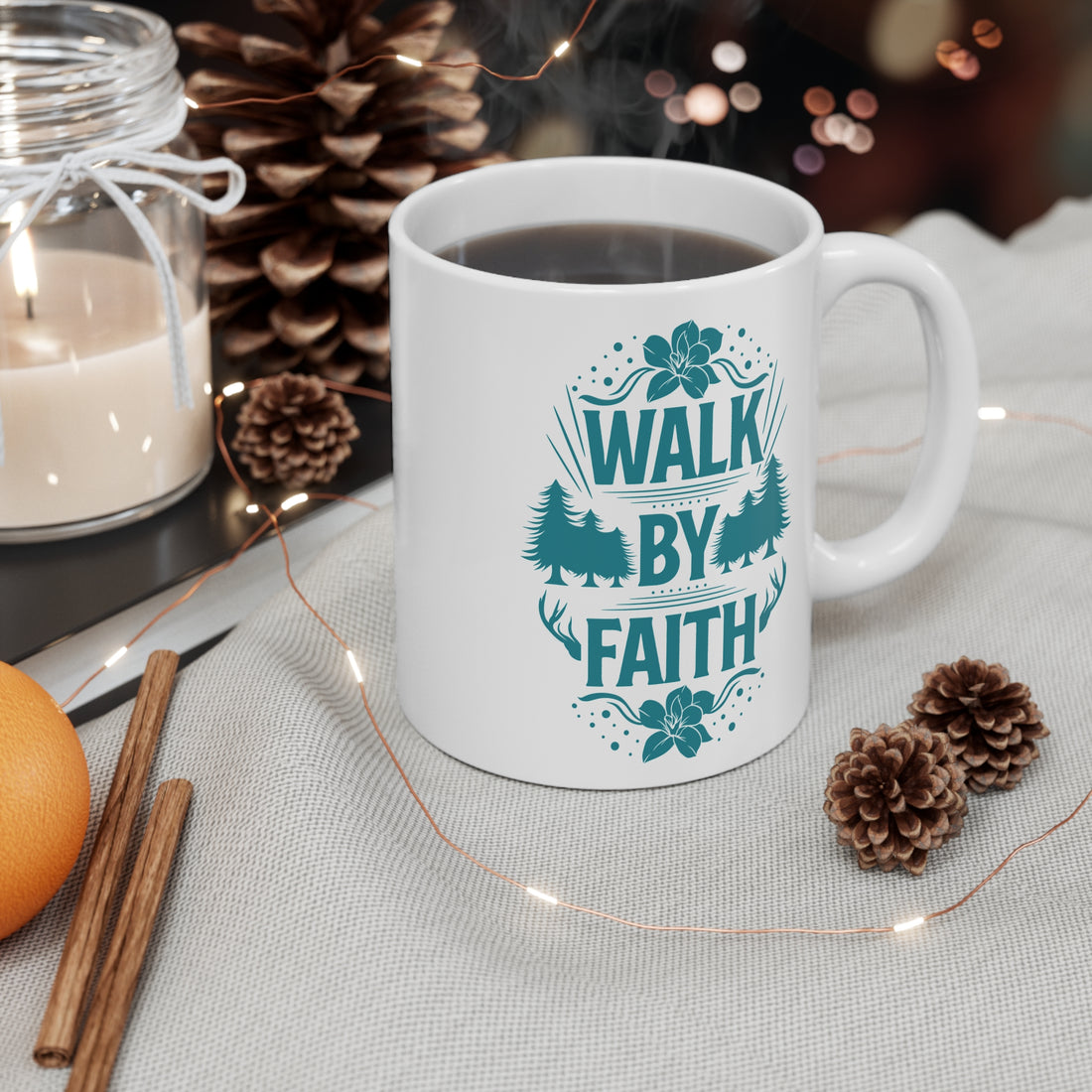 WALK BY FAITH - Coffee Mug