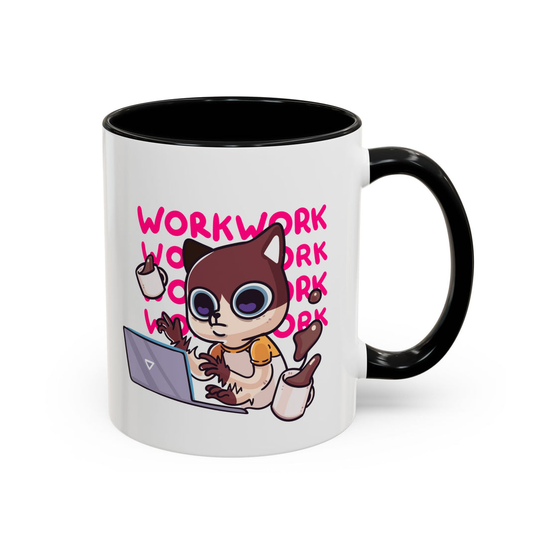 Work - Accent Coffee Mug