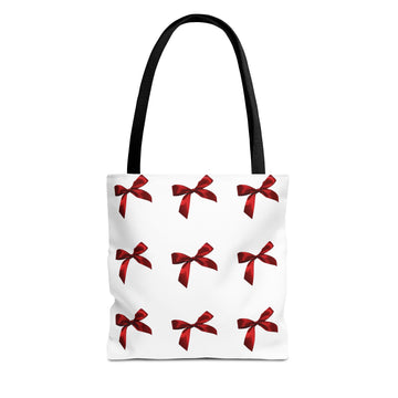 Red Gradient Colored Ribbon - Tote Bag