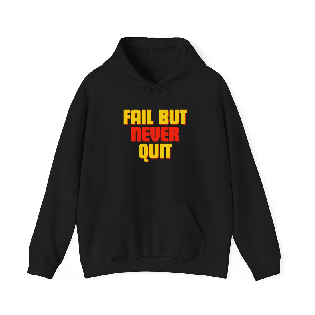 Never quit Never quit Unisex Heavy Blend™ Hooded Sweatshirt