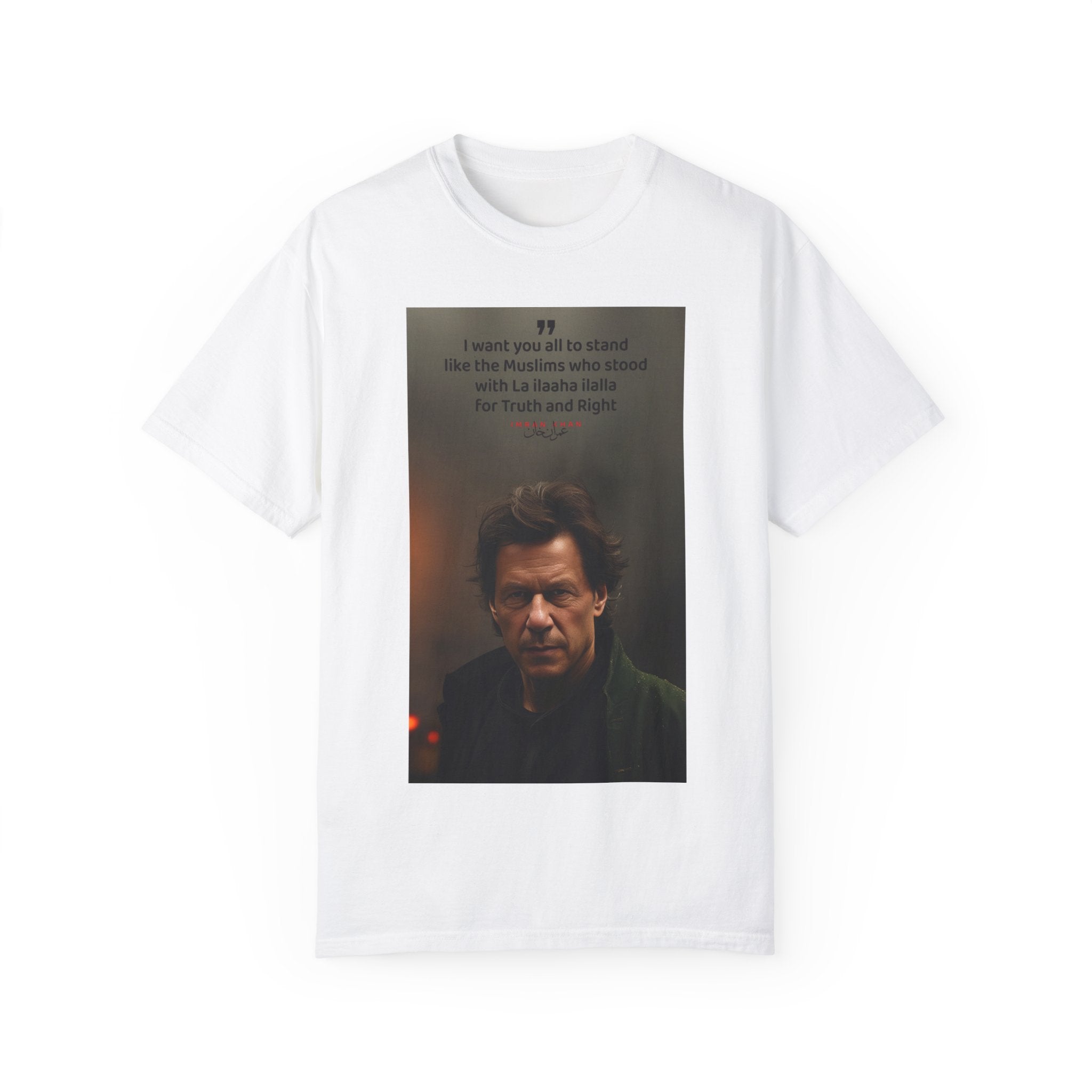 Imran Khan Limited Edition Unisex Garment-Dyed Tee