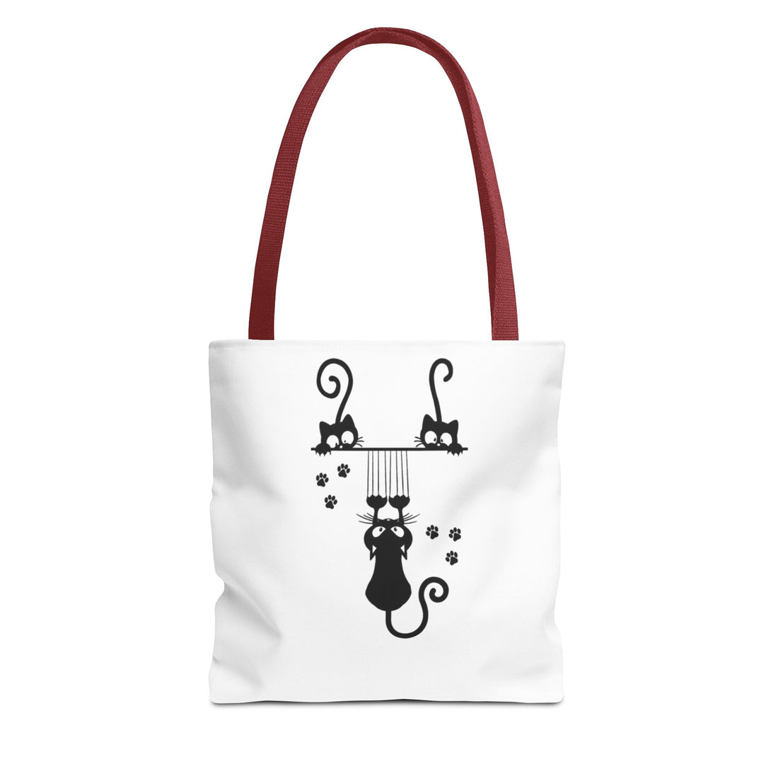 Hanging Cat Design - Tote Bag