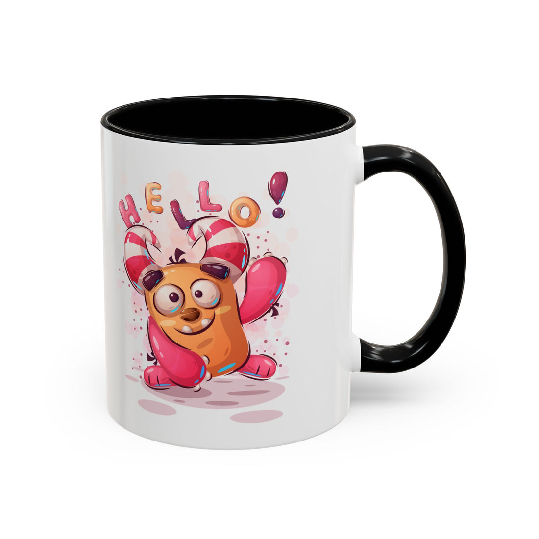 HELLO - Accent Coffee Mug