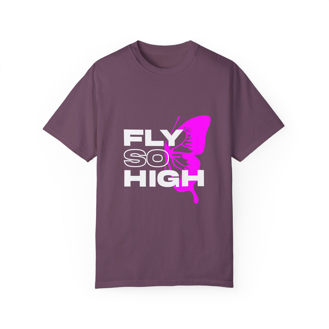 Fly like butterfly Unisex Garment-Dyed T-shirt