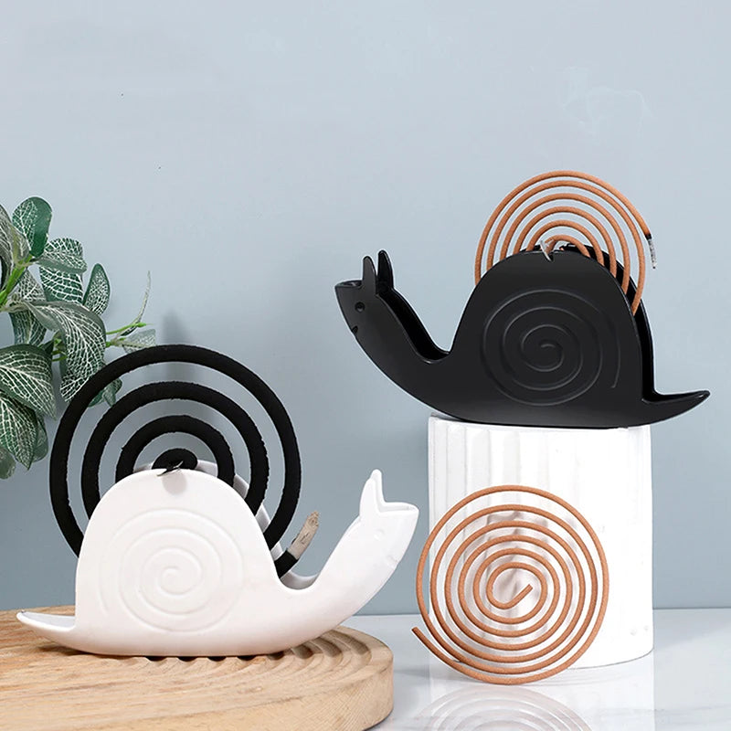 Snail Mosquito Coil Holder | Home & Office Protection