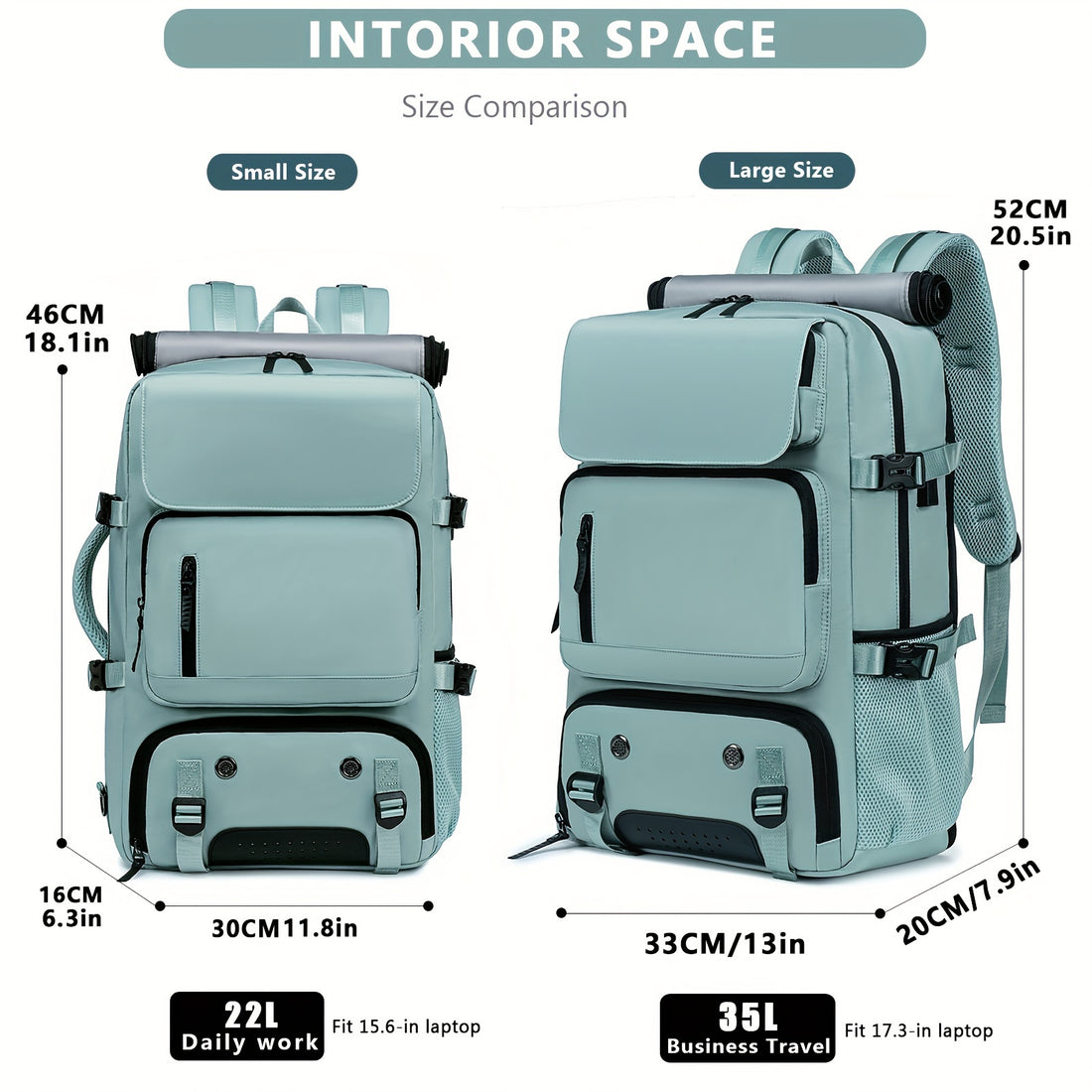 Large Capacity Multi-Functional Backpack