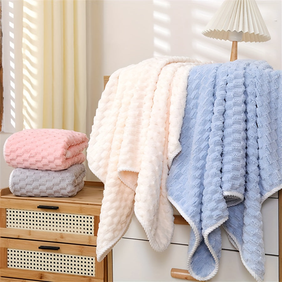 4-Pack Ultra-Absorbent Waffle Weave Towels | Quick-Dry & Soft